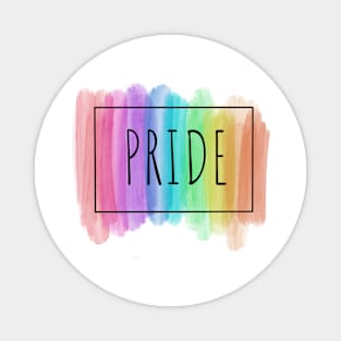 PRIDE - gay love - LGBTQ - rainbow - gift Magnet